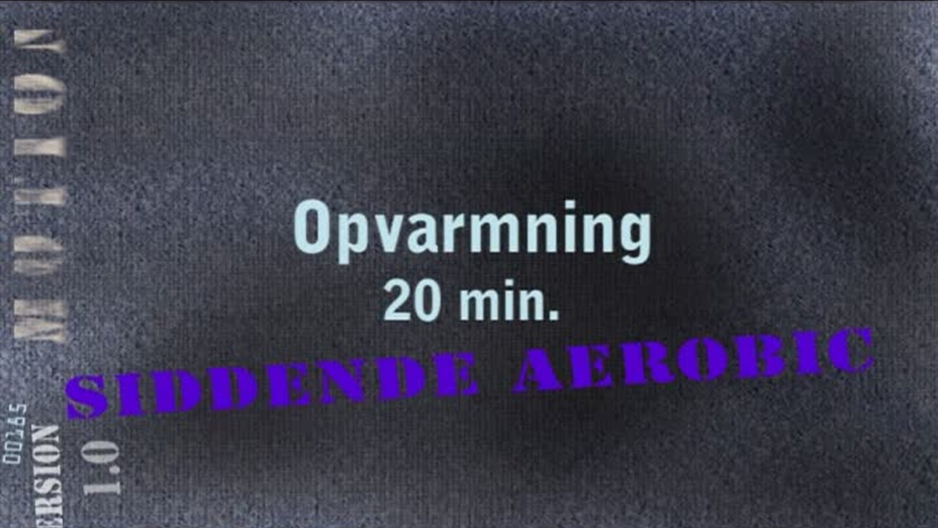Siddende aerobic - Opvarmning og kredsløbstræning