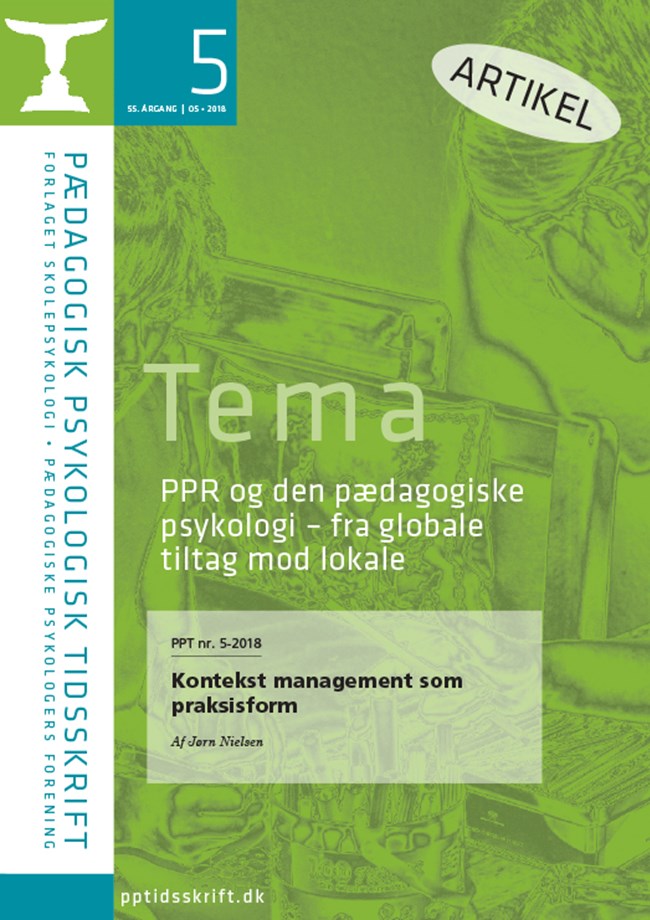 PPT nr. 5-2018 Kontekst management som praksisform Af Jørn Nielsen