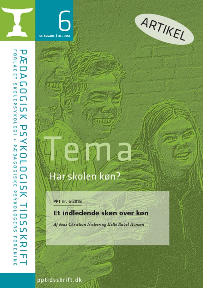 PPT nr. 6-2018 Et indledende skøn over køn Af Jens Christian Nielsen og Helle Rabøl Hansen