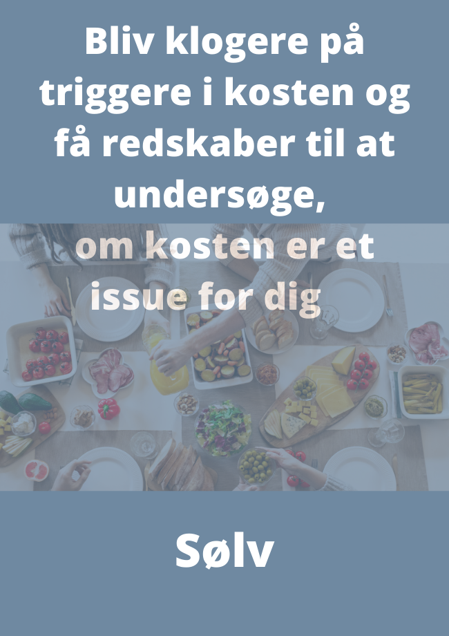 Bliv klogere på triggere i kosten og få redskaber til at undersøge, om kosten er et issue for dig - Sølv