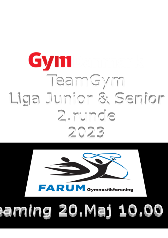 TeamGym  Liga Junior & Senior 2.runde 2023 Dag 1